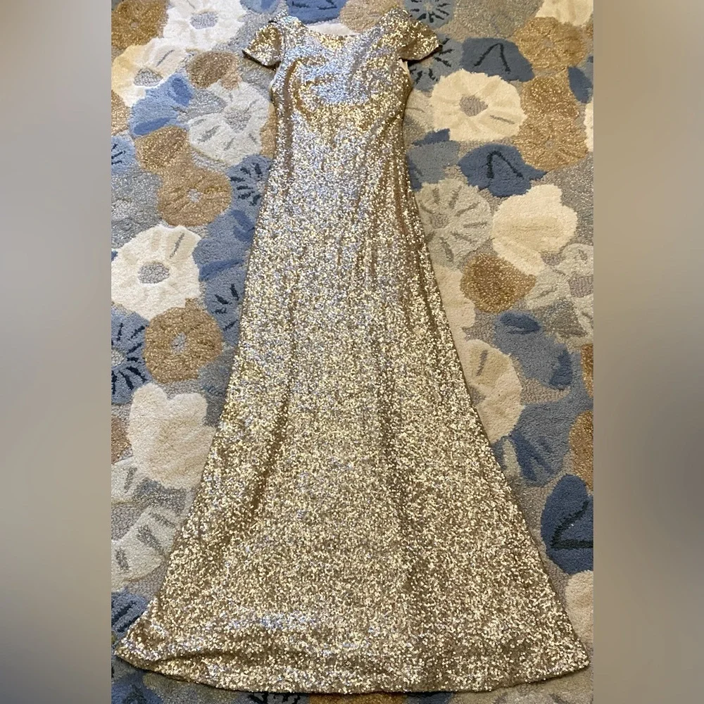 SORELLA VITA Gold Maxi Dress - Picture 3 of 8